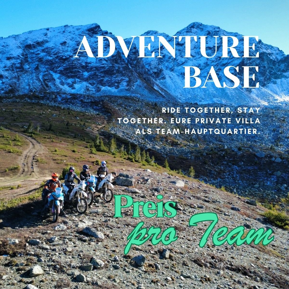 Super Early Bird: ADVENTURE BASE - WildRide Adventure