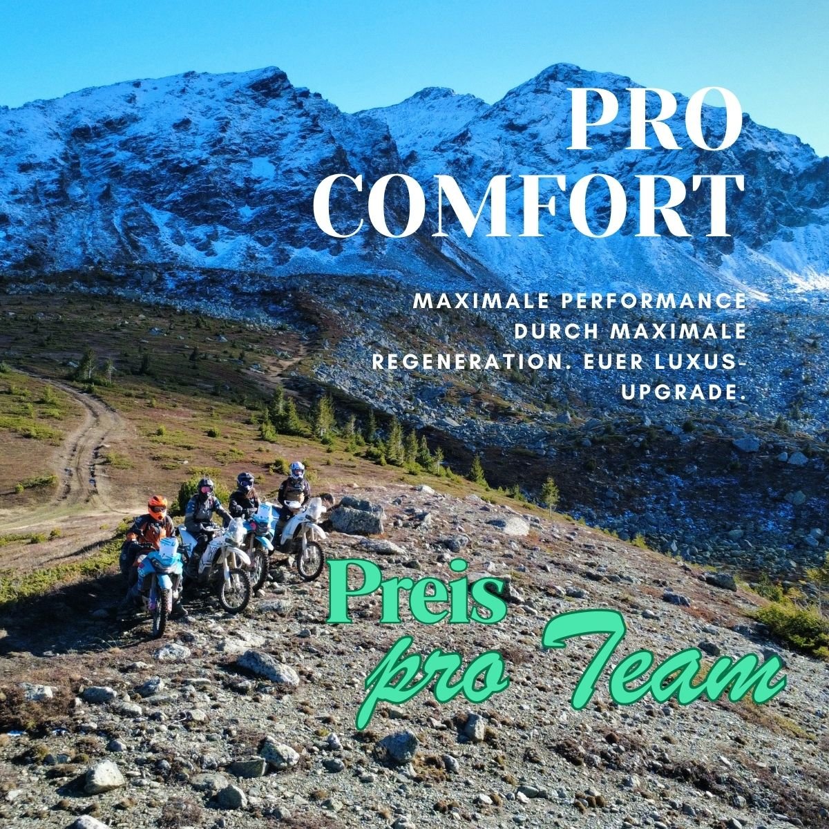 Super Early Bird: PRO COMFORT - WildRide Adventure